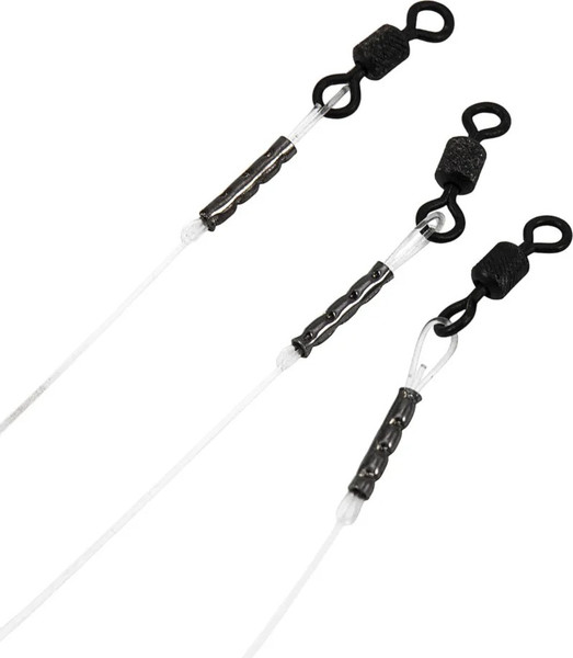 Изображение товара Набор поводков рыболовных Namazu d-0.35мм L-15см test- 6 кг / N-LF035-15 (3шт)