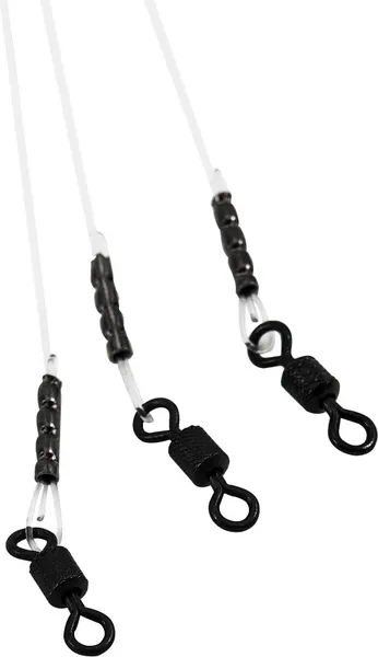 Изображение товара Набор поводков рыболовных Namazu d-0.35мм L-20см test- 6 кг / N-LF035-20 (3шт)