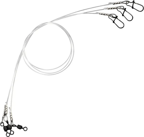 Изображение товара Набор поводков рыболовных Namazu d-0.35мм L-30см test- 6кг / N-LF035-30 (3шт)