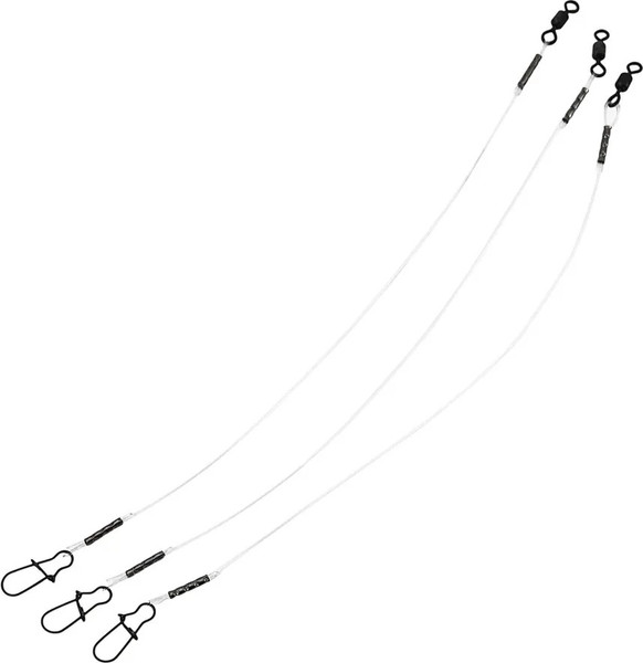 Изображение товара Набор поводков рыболовных Namazu d-0.40мм L-15см test- 8кг / N-LF040-15 (3шт)