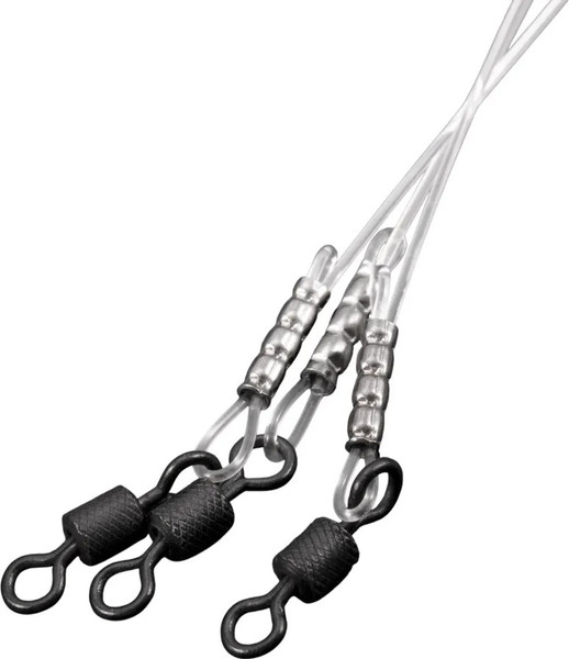 Изображение товара Набор поводков рыболовных Namazu d-0.40мм L-30см test- 8кг / N-LF040-30 (3шт)