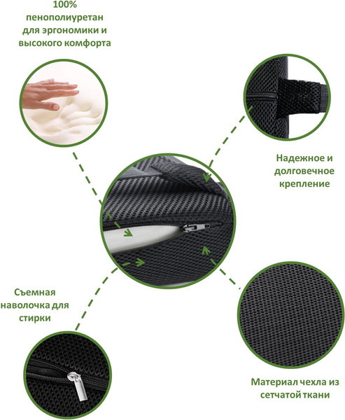 Изображение товара Подушка для автомобиля ForErgo Водитель + PIL013