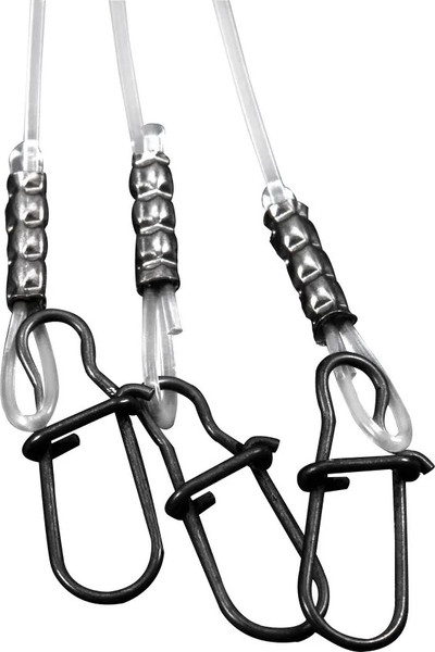 Изображение товара Набор поводков рыболовных Namazu d-0.60мм L-40см test- 18кг / N N-LF060-40 (3шт)