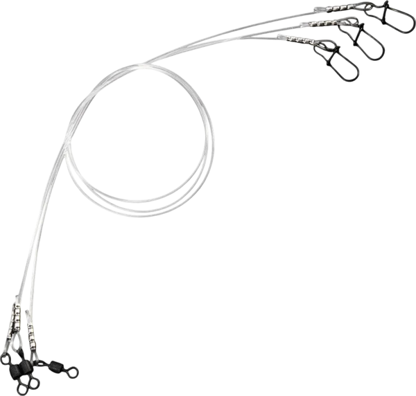 Изображение товара Набор поводков рыболовных Namazu d-0.70мм L-30см test- 24кг / N-LF070-30 (3шт)