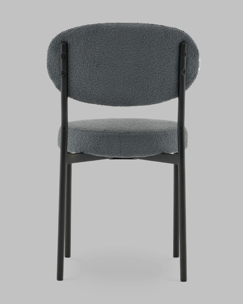 Изображение товара Стул Stool Group Бриф DD / AV 477-F83-K477NEW-9005 (букле/темно-серый)