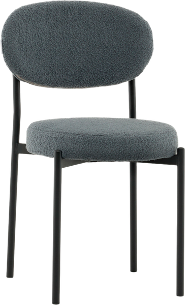 Изображение товара Стул Stool Group Бриф DD / AV 477-F83-K477NEW-9005 (букле/темно-серый)