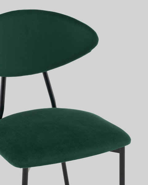 Изображение товара Стул Stool Group Квинси / vd-kvinsy-b19 (велюр зеленый)