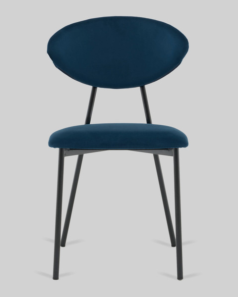 Изображение товара Стул Stool Group Квинси / vd-kvinsy-b29 (велюр синий)