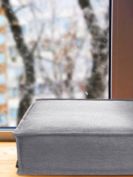 Изображение товара Подушка на стул ForErgo Пуф PIL021 (серый)