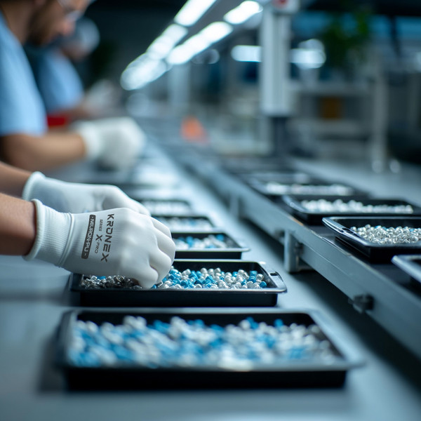 Изображение товара Перчатки защитные Kronex X-pro / PRO-1009w (белый)