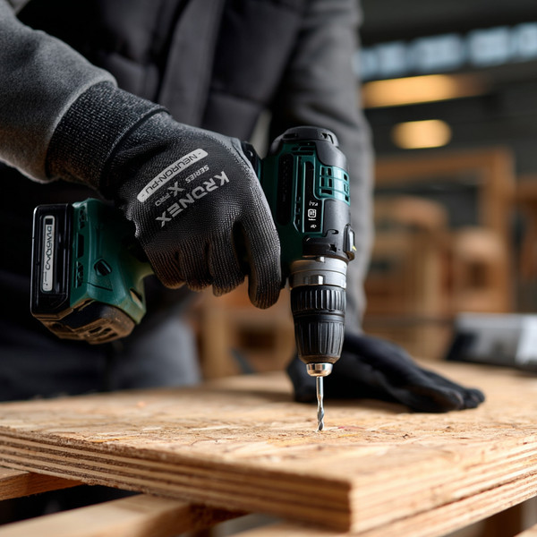 Изображение товара Перчатки защитные Kronex X-pro / PRO-1009b (черный)