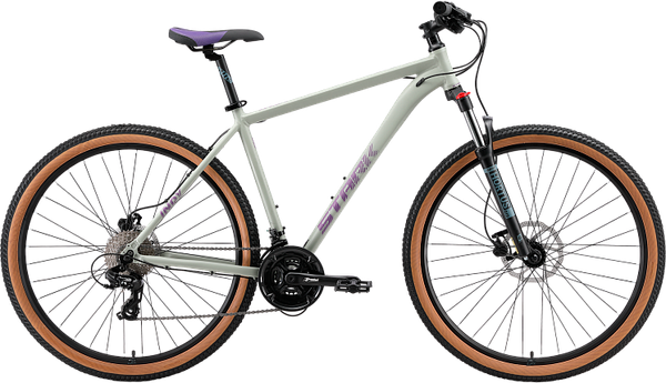 Изображение товара Велосипед STARK Indy 29.1 HD 2025 (20, серый матовый/фиолетовый)