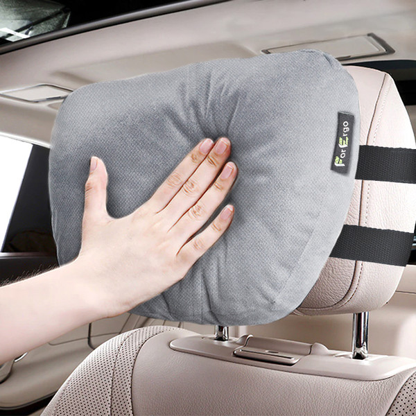 Изображение товара Подушка для автомобиля ForErgo подголовник PIL027 (серый)