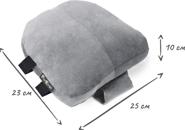 Изображение товара Подушка для автомобиля ForErgo подголовник PIL027 (серый)