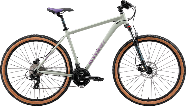 Изображение товара Велосипед STARK Indy HD 29.1 2025 (20, серый матовый/фиолетовый, разобранный, в коробке)