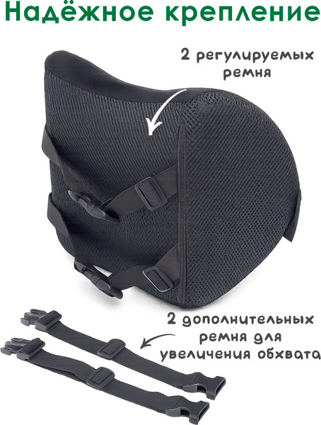 Изображение товара Подушка для автомобиля ForErgo Косточка PIL028 (велюр)