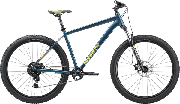 Изображение товара Велосипед STARK Funriser 29.4+ HD 2025 (20, темно-зеленый матовый/оливково-желтый, разобранный, в коробке)
