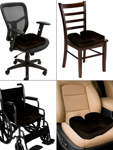 Изображение товара Подушка на стул ForErgo Автомобильная PIL026 (велюр)