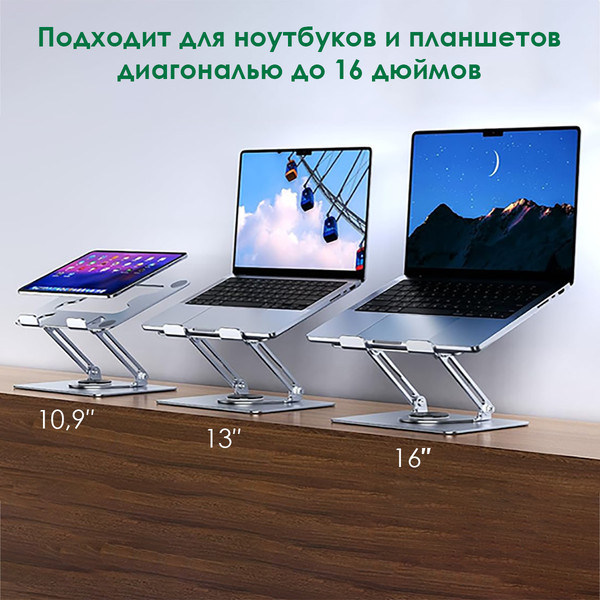 Изображение товара Подставка для ноутбука ForErgo Держатель FUR003