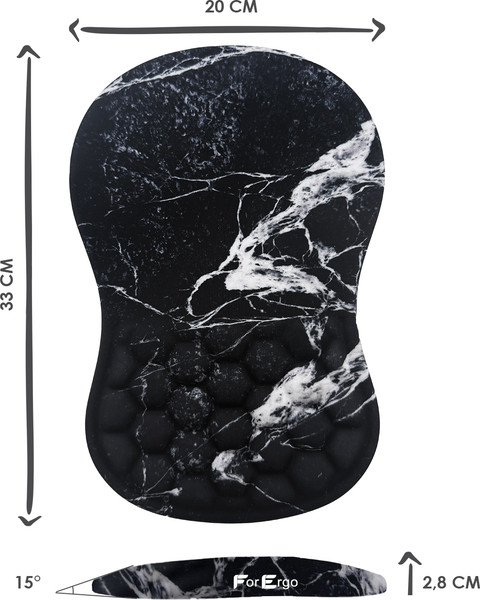 Изображение товара Коврик для мыши ForErgo Массажный PIL045 (черный)