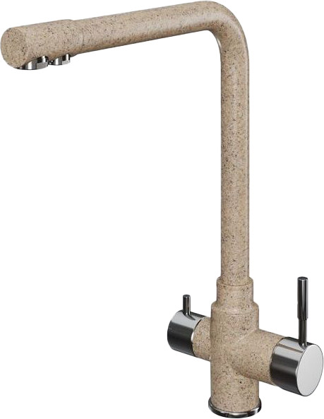 Изображение товара Смеситель Polygran Вега (песочный)