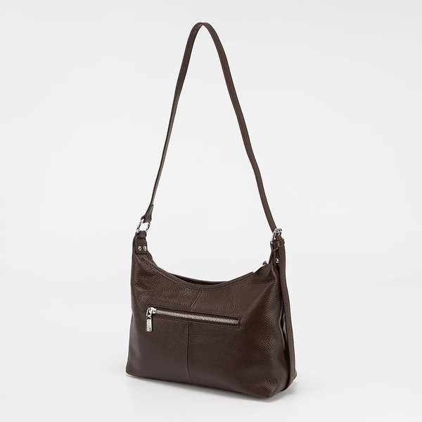 Изображение товара Сумка Poshete 923-6107OL-DBW (темно-коричневый)