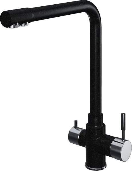 Изображение товара Смеситель Polygran Вега (черный)