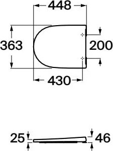 Изображение товара Сиденье для унитаза Roca Ona Supralit SC / A801E12001