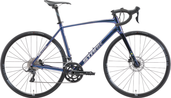 Изображение товара Велосипед STARK Peloton 700.4 D 2025 (L, королевский синий/серебристый, разобранный, в коробке)