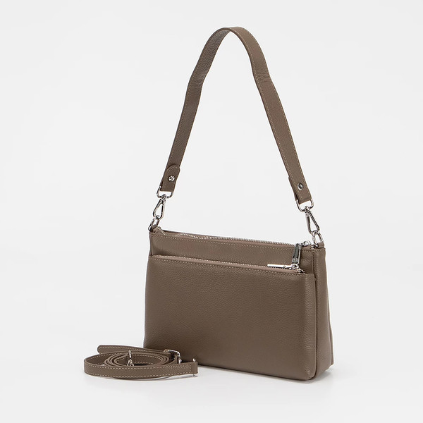 Изображение товара Сумка Poshete 923-9321-DCF (темный кофейный)