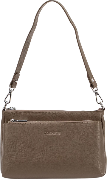 Изображение товара Сумка Poshete 923-9321-DCF (темный кофейный)