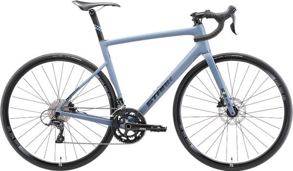 Изображение товара Велосипед STARK Peloton Pro 700.4 D Carbon 2025 (M, сине-серый матовый/черный, разобранный, в коробке)