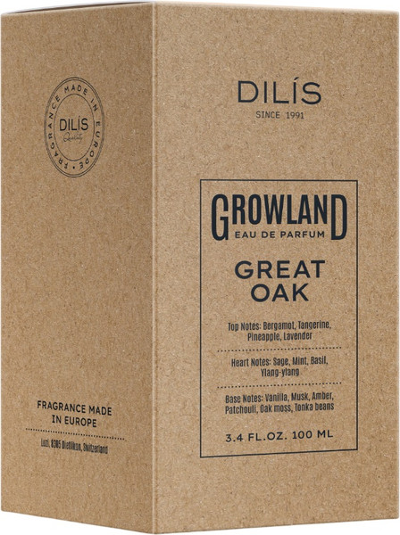 Изображение товара Парфюмерная вода Dilis Growland Great Oak (100мл)