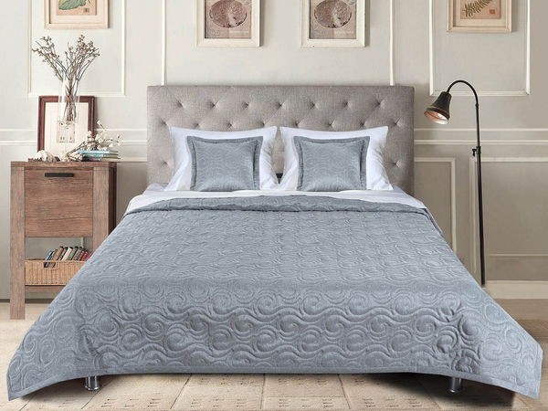 Изображение товара Покрывало Primavelle Lounge 240х260 / 251047026-02O (орнамент серый)