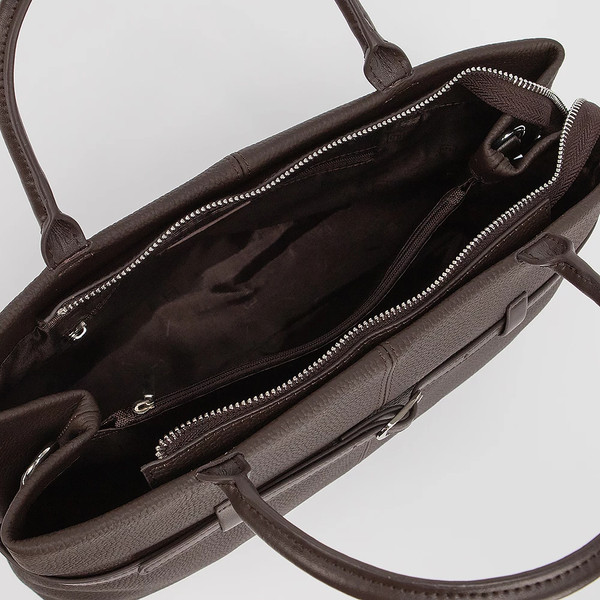 Изображение товара Сумка Poshete 952-8931TG-DBW (темно-коричневый)