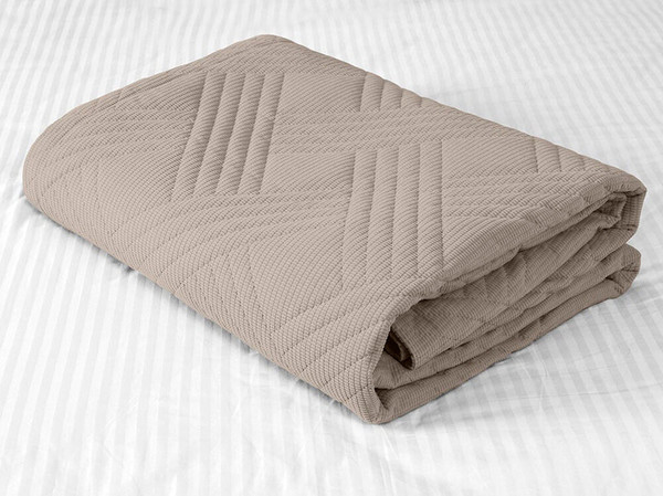 Изображение товара Покрывало Primavelle Velvet 240х260 / 251052426-02/10 (серо-бежевый)