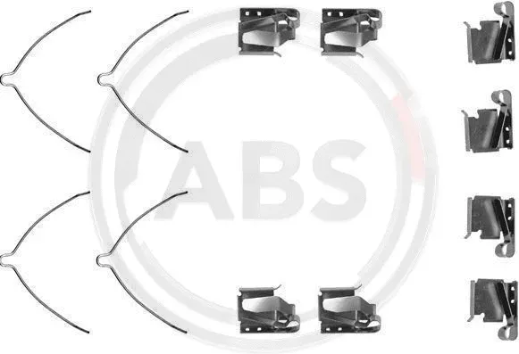 Изображение товара Ремкомплект тормозных колодок ABS 1269Q