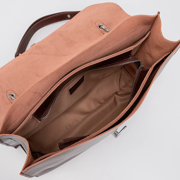 Изображение товара Сумка Poshete 957-9905SH-SZ-DBW (темно-коричневый)