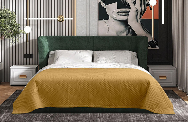 Изображение товара Покрывало Primavelle Velvet 220х240 / 251052224-52 (бежево-песочный)