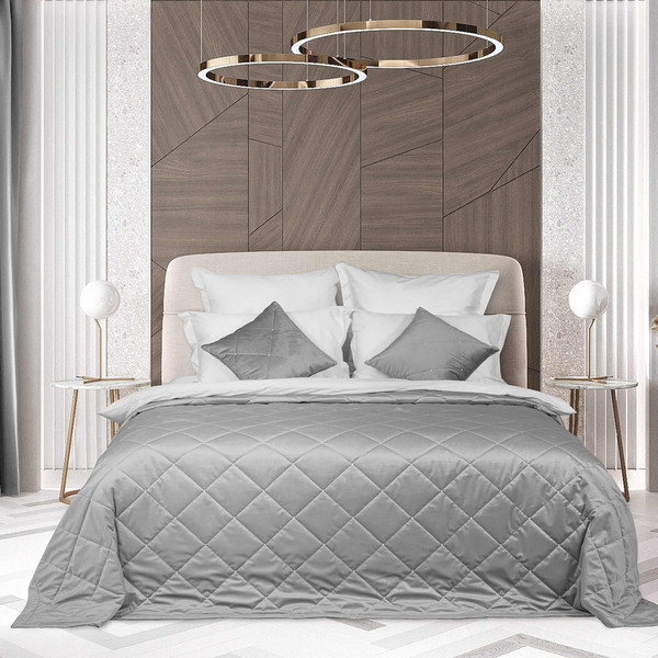 Изображение товара Покрывало Primavelle Velluto 240х260 / 2510126-37 (серебристый)