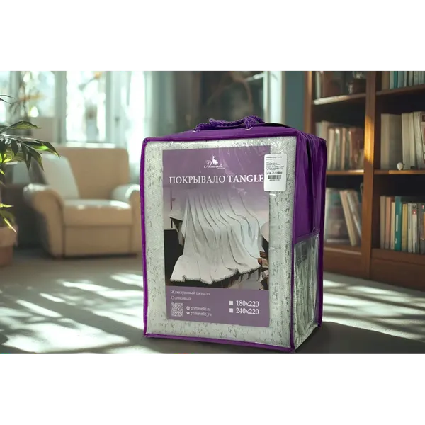 Изображение товара Покрывало Primavelle Tangle 180х220 / 251041823-29/40 (оливковый)