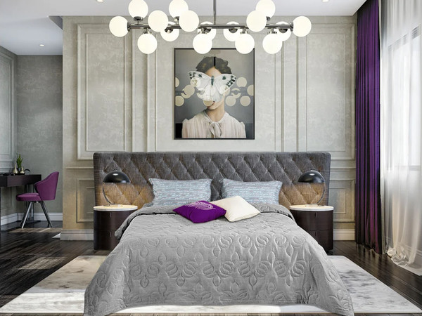 Изображение товара Покрывало Primavelle Renard Premium 240х260 / 251021046-g03 (светло-серый)