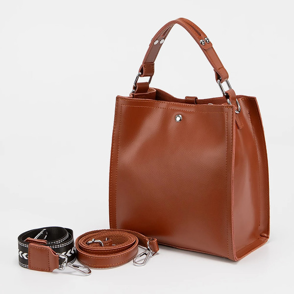 Изображение товара Сумка Poshete 931-9701K-220-DCM (Dark Camel)