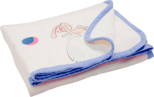 Изображение товара Плед для малышей Primavelle Lovely с вышивкой 100х80 / 250075118-18в (голубой)