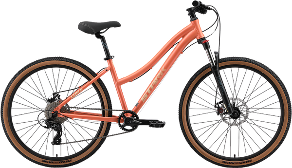 Изображение товара Велосипед STARK Luna 27.1 D 2025 (16, коралловый матовый/персиковый, разобранный, в коробке)