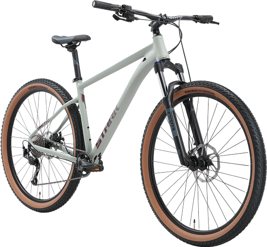Изображение товара Велосипед STARK Tactic 29.3 D 2025 (18, серый матовый/бордовый)