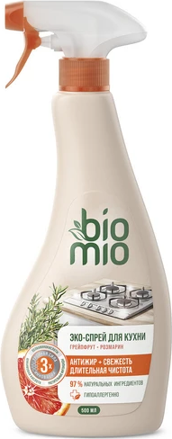 Изображение товара Чистящее средство для кухни BioMio Эко-спрей (500мл)