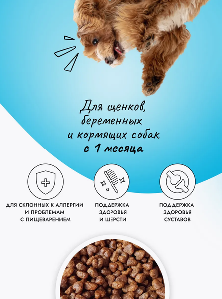 Изображение товара Сухой корм для собак Best Dinner Puppy Sensible Lamb & Berry (3кг)