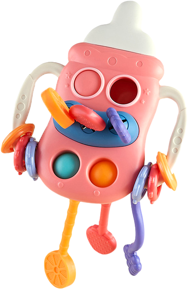 Изображение товара Развивающая игрушка ROXY-KIDS Busy Bottle / RMON-003-Р (розовый)