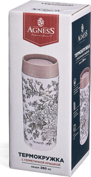 Изображение товара Термокружка Agness Royal Garden 798-111